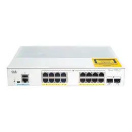 Cisco Catalyst 1000-16FP-2G-L - Commutateur - Géré - 16 x 10 - 100 - 1000 (PoE+) + 2 x Gigabit SFP ... (C1000-16FP-2G-L)_2